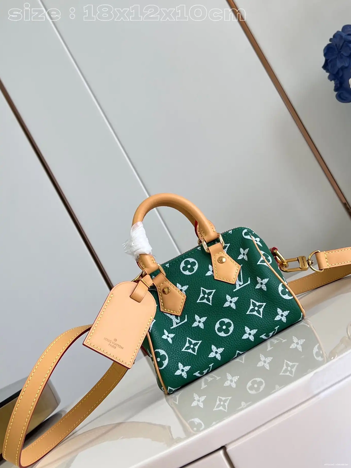 Official oldcobbler LOUIS 18 SPEEDY VUITTON 0608